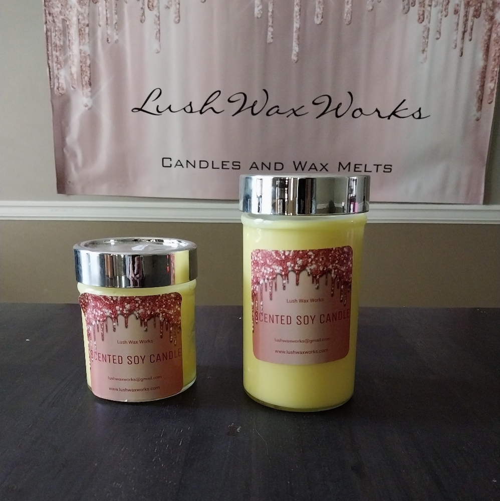 Pineapple candle